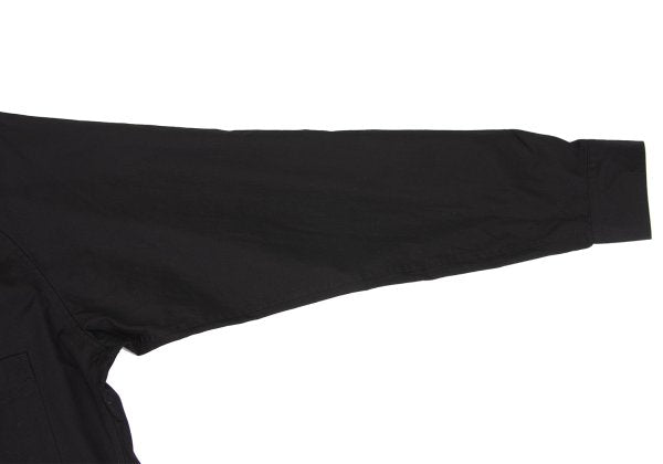 Yohji Yamamoto POUR HOMME Asymmetric Shirt Black Size 2