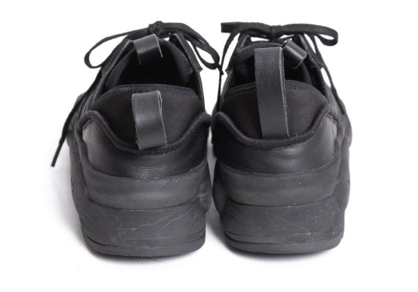 Y-3 Rivalry Leather Sneakers Black Size 25cm