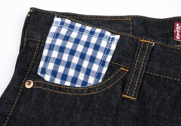 JUNYA WATANABE MAN x Levi's 505 Gingham Denim Indigo Size S