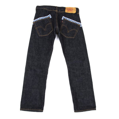 JUNYA WATANABE MAN x Levi's 505 Gingham Denim Indigo Size S