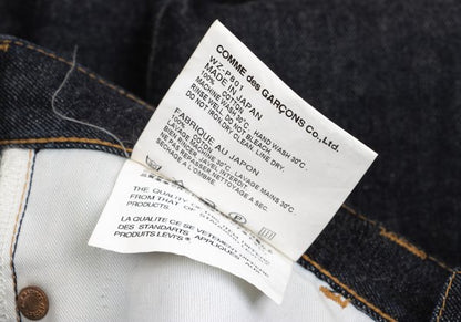 JUNYA WATANABE MAN x Levi's 505 Gingham Denim Indigo Size S