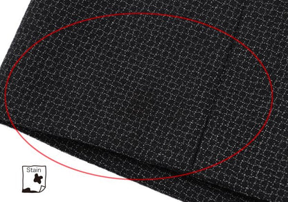 GIANNI VERSACE Wool Grid Weave 2B Jacket Dark Gray Size 50