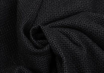 GIANNI VERSACE Wool Check Woven Suit Dark Gray Size 50