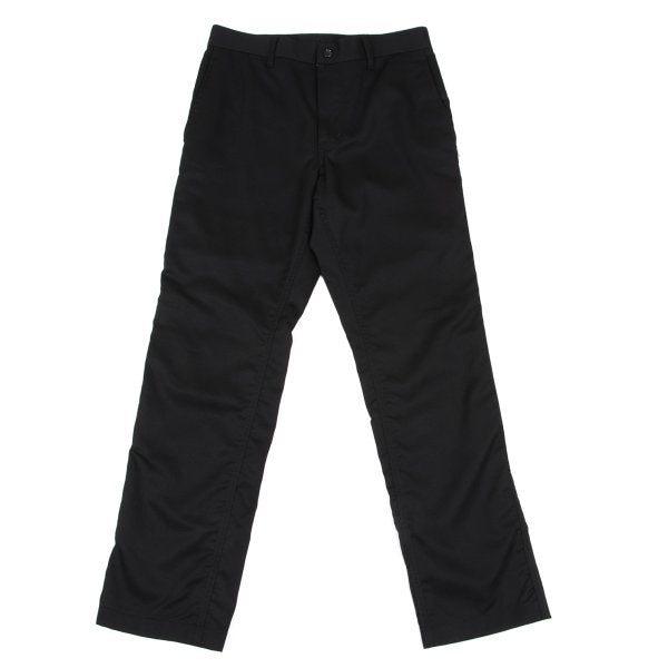 COMME des GARCONS HOMME Wool Puckering Pants Black Size XS