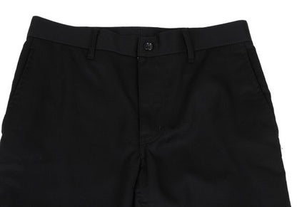 COMME des GARCONS HOMME Wool Puckering Pants Black Size XS