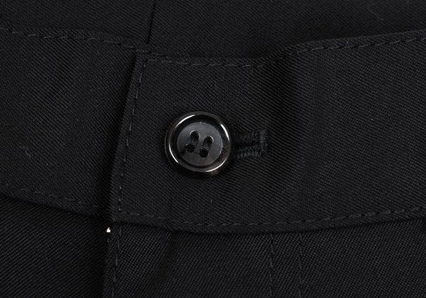 COMME des GARCONS HOMME Wool Puckering Pants Black Size XS