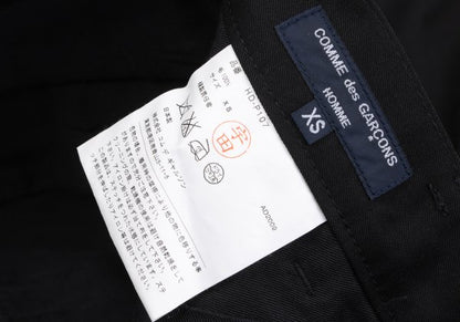 COMME des GARCONS HOMME Wool Puckering Pants Black Size XS