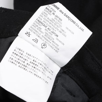 COMME des GARCONS HOMME PLUS EVER GREEN Pants Black Size SS