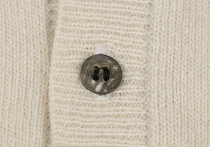 Y's for men Wool Knit Polo Cream Size M