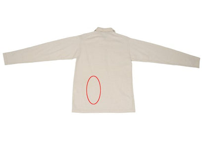 Y's for men Wool Knit Polo Cream Size M