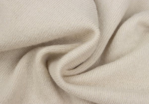 Y's for men Wool Knit Polo Cream Size M