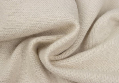 Y's for men Wool Knit Polo Cream Size M