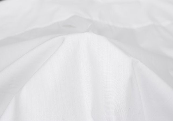 ISSEY MIYAKE MEN Poly Cotton Mao Collar Shirt White Size 3