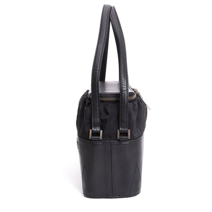 Jean Paul GAULTIER Leather Bag Black
