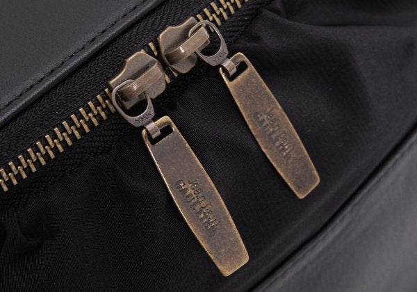 Jean Paul GAULTIER Leather Bag Black