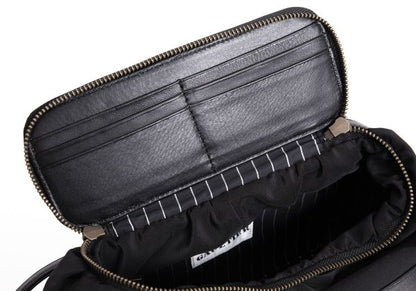 Jean Paul GAULTIER Leather Bag Black