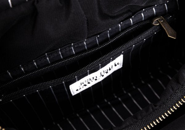 Jean Paul GAULTIER Leather Bag Black
