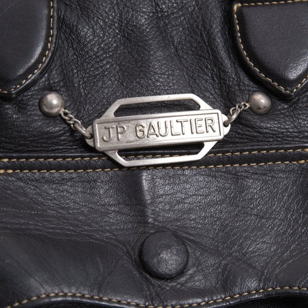 Jean Paul GAULTIER Metal Handbag Black