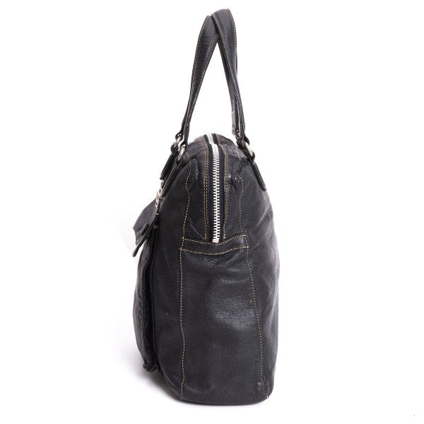 Jean Paul GAULTIER Metal Handbag Black