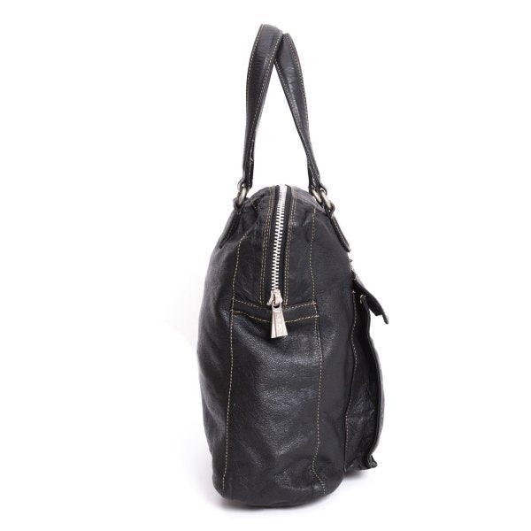 Jean Paul GAULTIER Metal Handbag Black