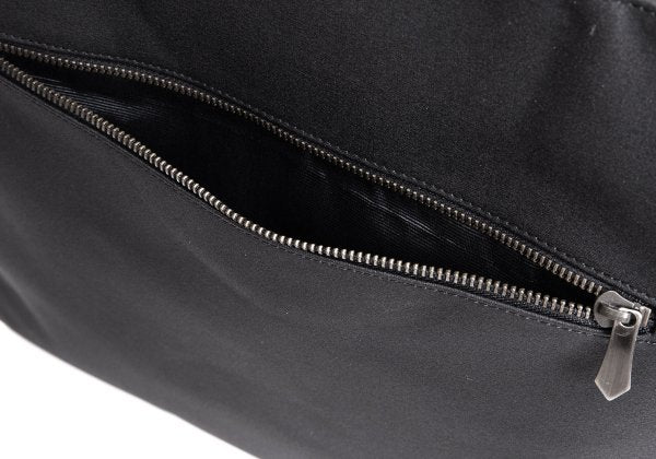 Jean Paul GAULTIER HOMME World Map Embossed Tote Bag Black