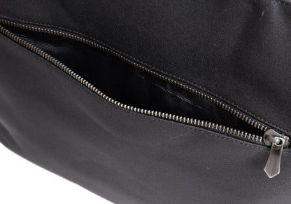 Jean Paul GAULTIER HOMME World Map Embossed Tote Bag Black