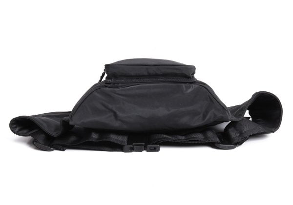 Jean Paul GAULTIER HOMME Dragon Embossed Waist Bag Black