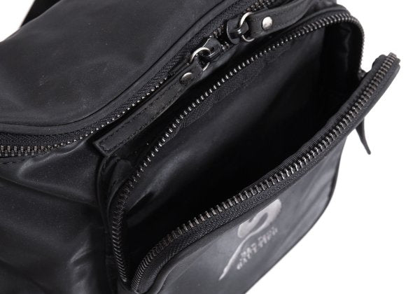 Jean Paul GAULTIER HOMME Dragon Embossed Waist Bag Black