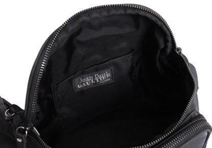 Jean Paul GAULTIER HOMME Dragon Embossed Waist Bag Black