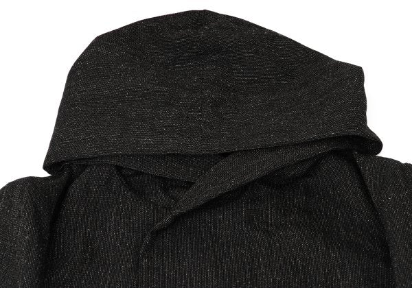 Yohji Yamamoto POUR HOMME Wool Silk Hooded Coat Size 3