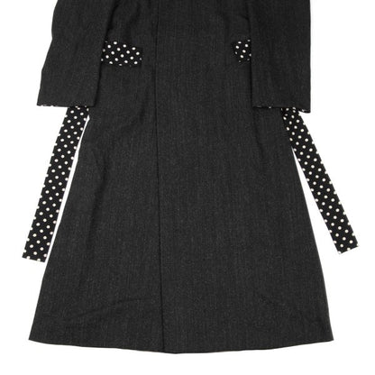 Yohji Yamamoto POUR HOMME Wool Silk Hooded Coat Size 3