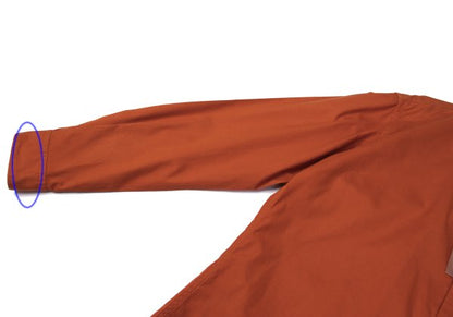 Yohji Yamamoto POUR HOMME Cotton Patch Shirt Orange Size 3