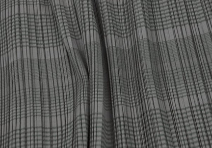 PLEATS PLEASE Pleated Border Side Belt Skirt Charcoal Size 1