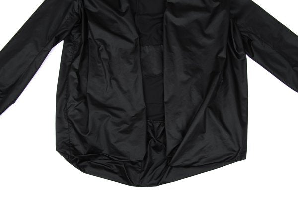 DKNY Poly Irregular Silhouette Hooded Jacket Black Size 4