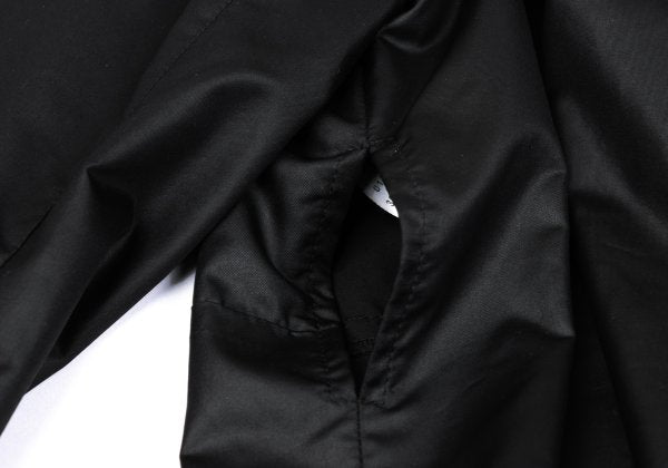 DKNY Poly Irregular Silhouette Hooded Jacket Black Size 4