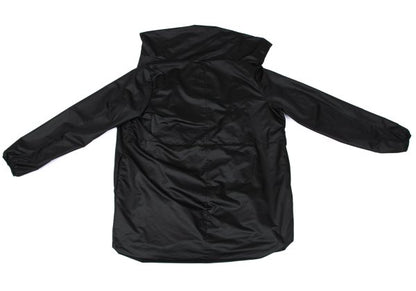 DKNY Poly Irregular Silhouette Hooded Jacket Black Size 4