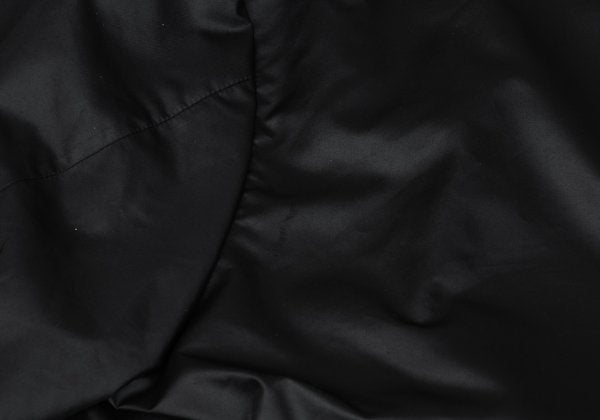 DKNY Poly Irregular Silhouette Hooded Jacket Black Size 4