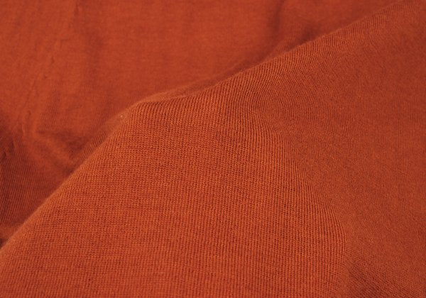 HIROKO KOSHINO Cashmere Blend V-Neck Dress Brick Size 38