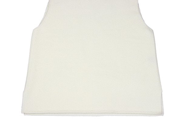 HOMME PLISSE ISSEY MIYAKE 25AW Rustic Knit Vest White Size F