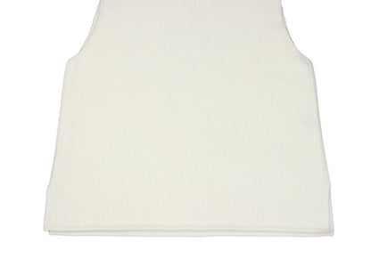 HOMME PLISSE ISSEY MIYAKE 25AW Rustic Knit Vest White Size F