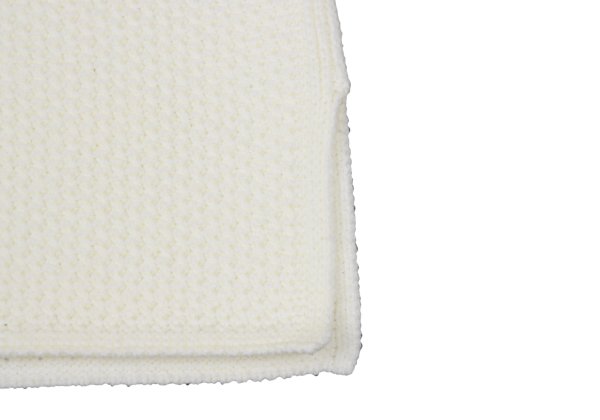 HOMME PLISSE ISSEY MIYAKE 25AW Rustic Knit Vest White Size F