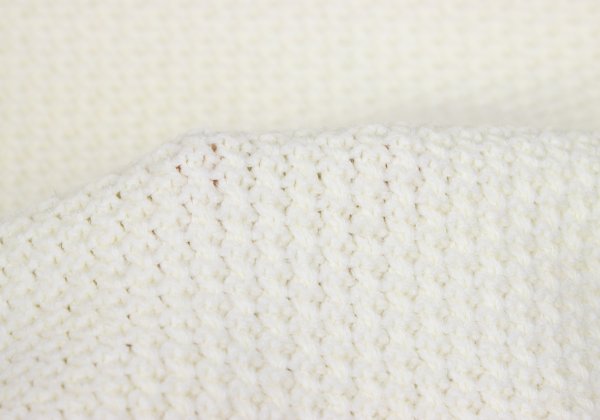 HOMME PLISSE ISSEY MIYAKE 25AW Rustic Knit Vest White Size F