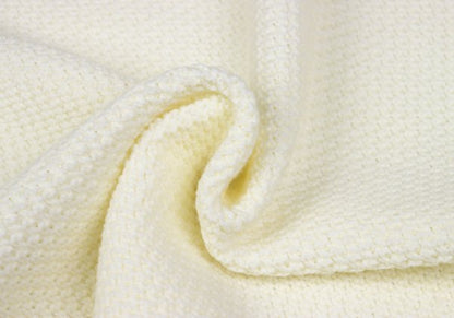 HOMME PLISSE ISSEY MIYAKE 25AW Rustic Knit Vest White Size F