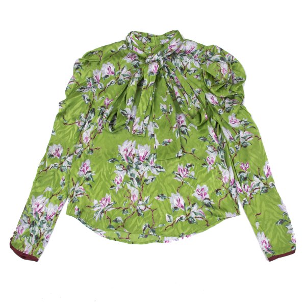 KEITA MARUYAMA x LILY BROWN Floral Blouse Green Size F