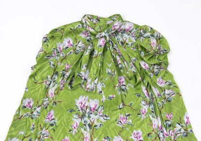 KEITA MARUYAMA x LILY BROWN Floral Blouse Green Size F