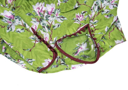 KEITA MARUYAMA x LILY BROWN Floral Blouse Green Size F