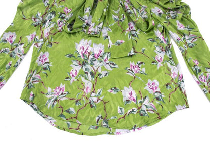 KEITA MARUYAMA x LILY BROWN Floral Blouse Green Size F