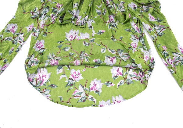 KEITA MARUYAMA x LILY BROWN Floral Blouse Green Size F