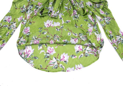 KEITA MARUYAMA x LILY BROWN Floral Blouse Green Size F