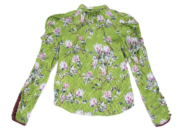 KEITA MARUYAMA x LILY BROWN Floral Blouse Green Size F